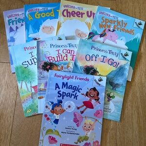 EUC Acorn books - lot of 8